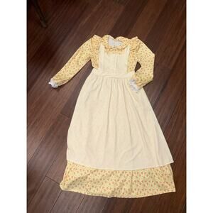 Prairie Girl Child Large Costume 19th century pioneer outfit